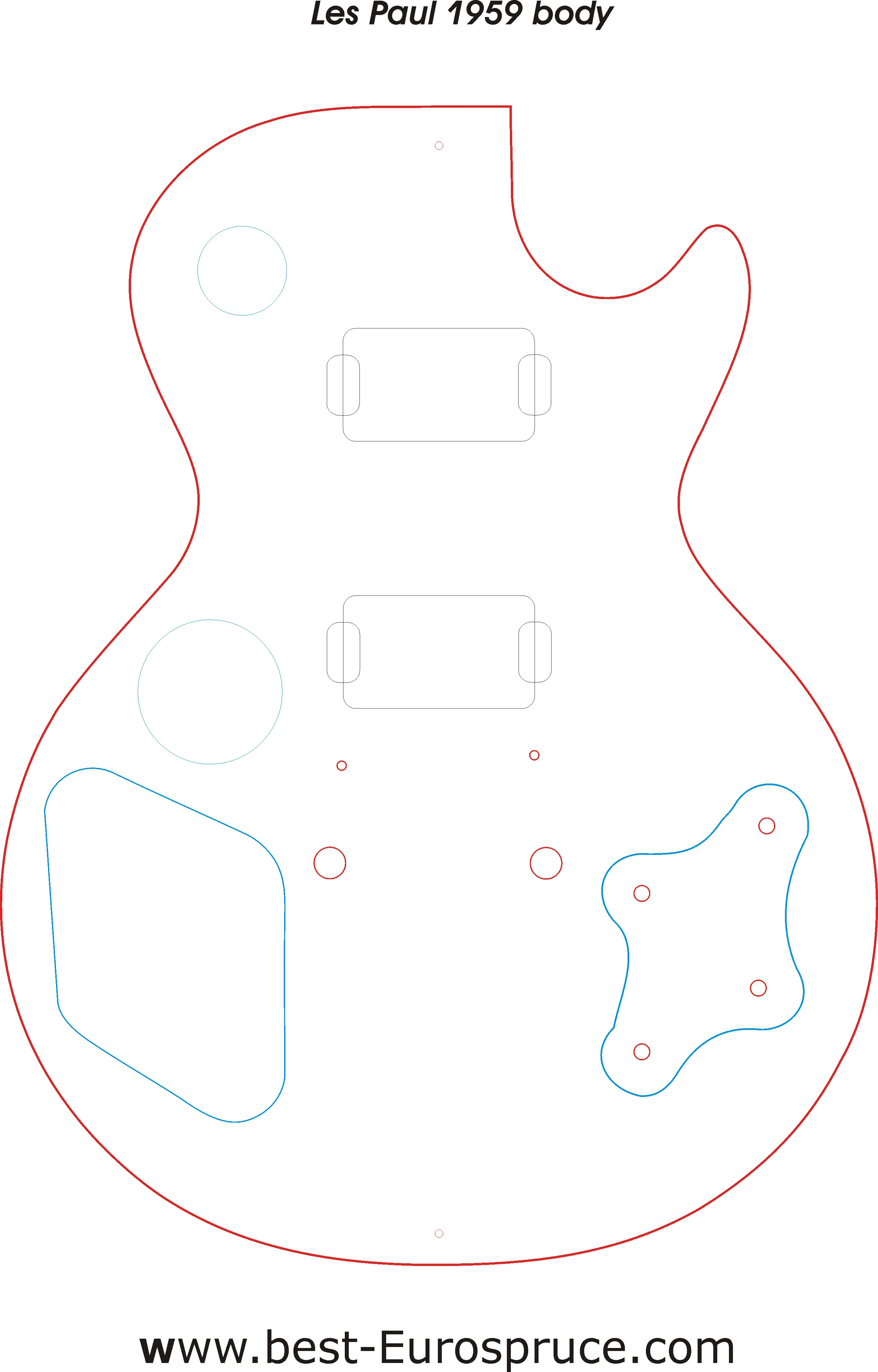 Gibson Les Paul Body Dimensions